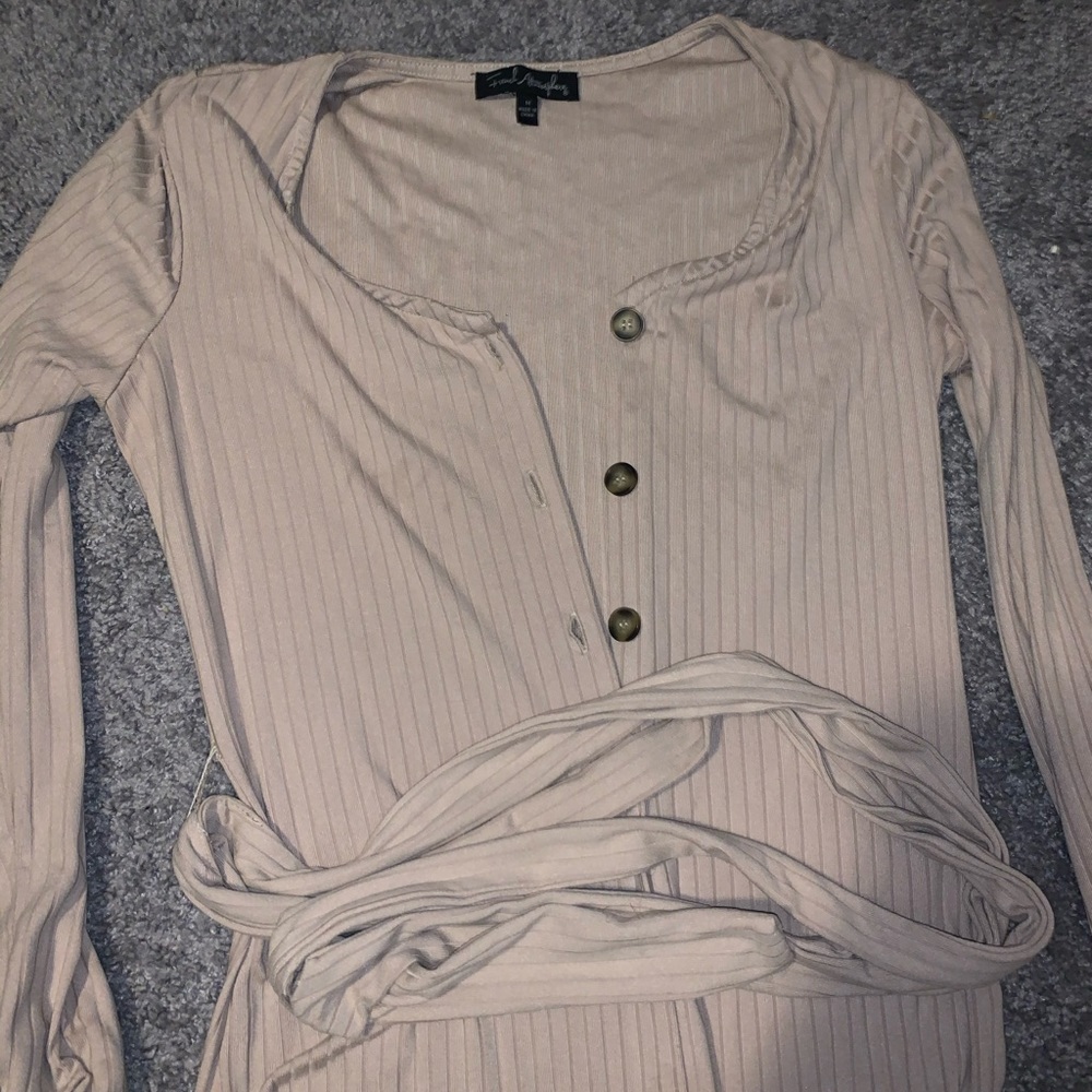 Button up dress